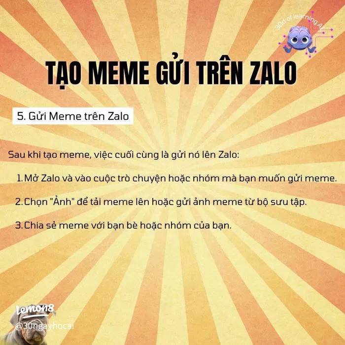 Cách tạo meme cực hài từ ảnh & AI: từ 